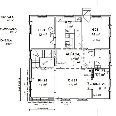 Apartment Omakotitalo, Kangasala, Ponnen Talo Kangasala