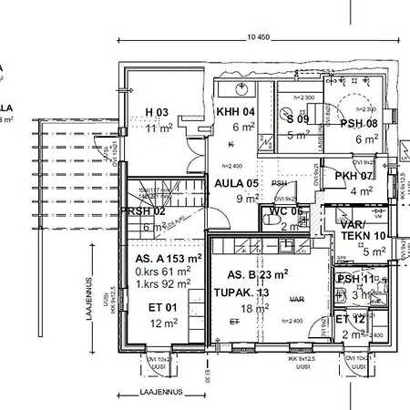 Omakotitalo, Kangasala, Ponnen Talo Apartment Kangasala